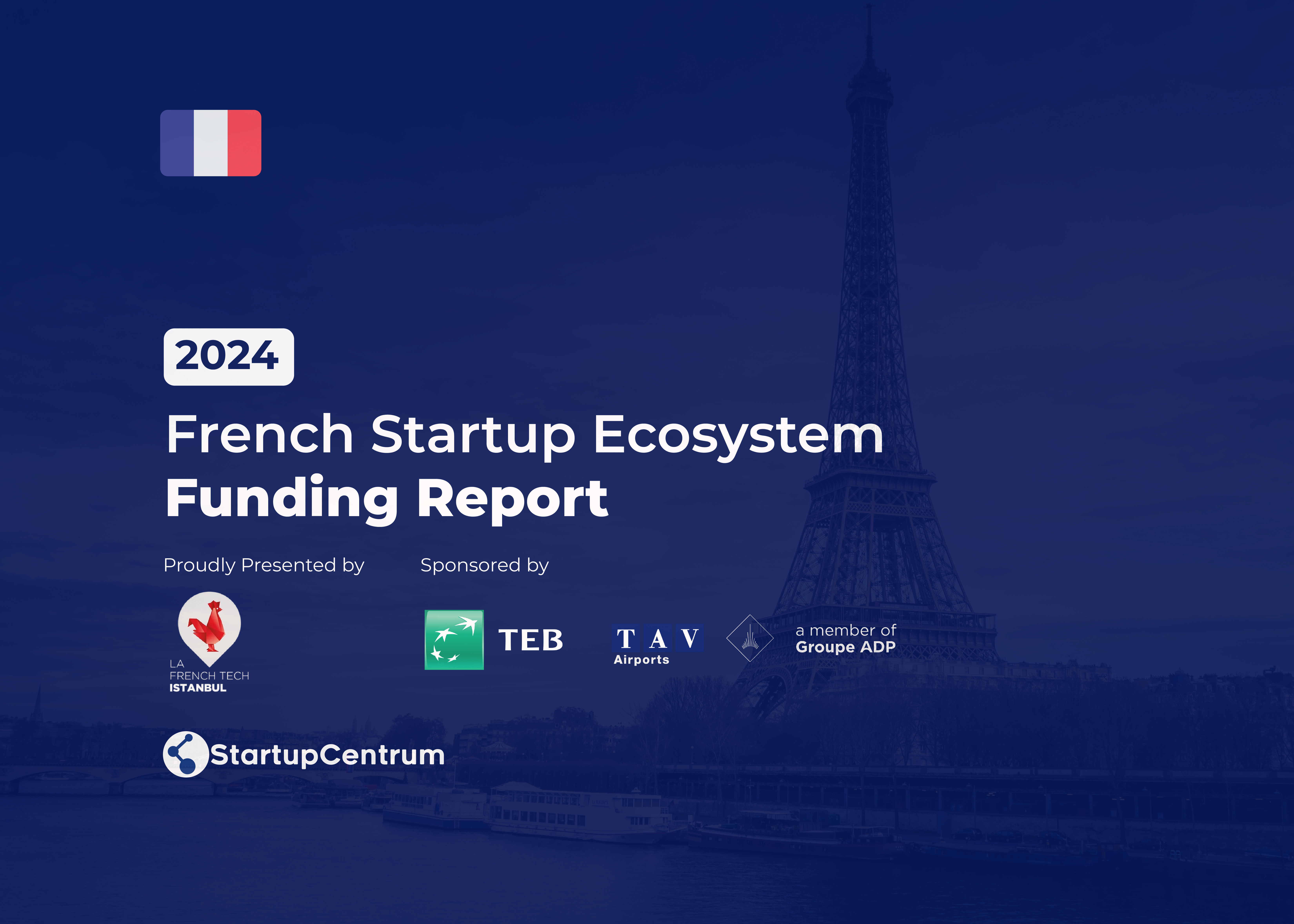 2024 - French Startup Ecosystem Funding Report Cover Image